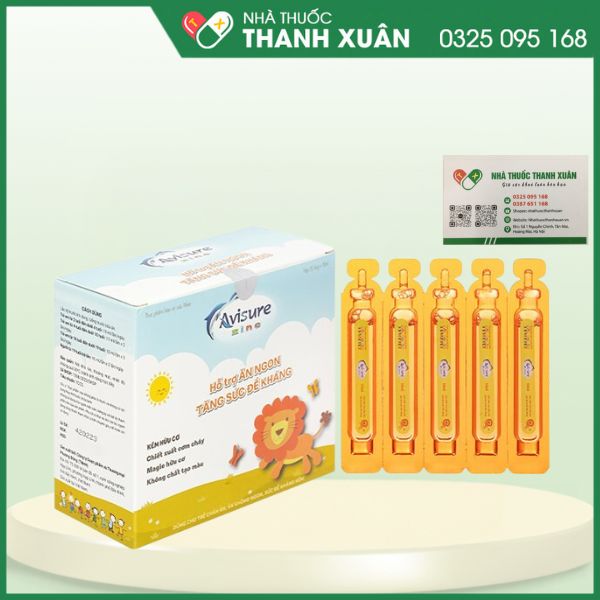 Avisure ZinC - Hỗ trợ ăn ngon, chống oxy hoá